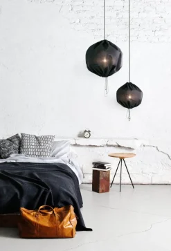 Hem Key side table, ash - black