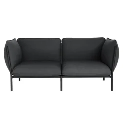 Hem Kumo 2-seater sofa with armrests, Graphite