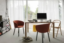 Hem Log table, 140 x 90 cm, oak