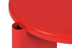 Hem Lolly side table, traffic red