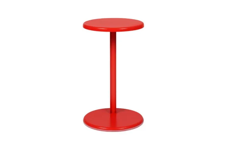 Hem Lolly side table, traffic red
