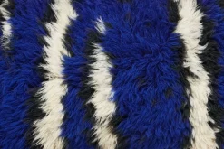 Hem Monster cushion, 50 x 50 cm, ultramarine blue - off-white