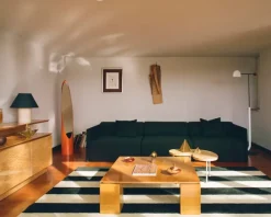 Hem Palo Block 3-seater sofa, low back with armrests, pine