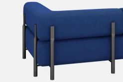 Hem Palo corner sofa, left, cobalt