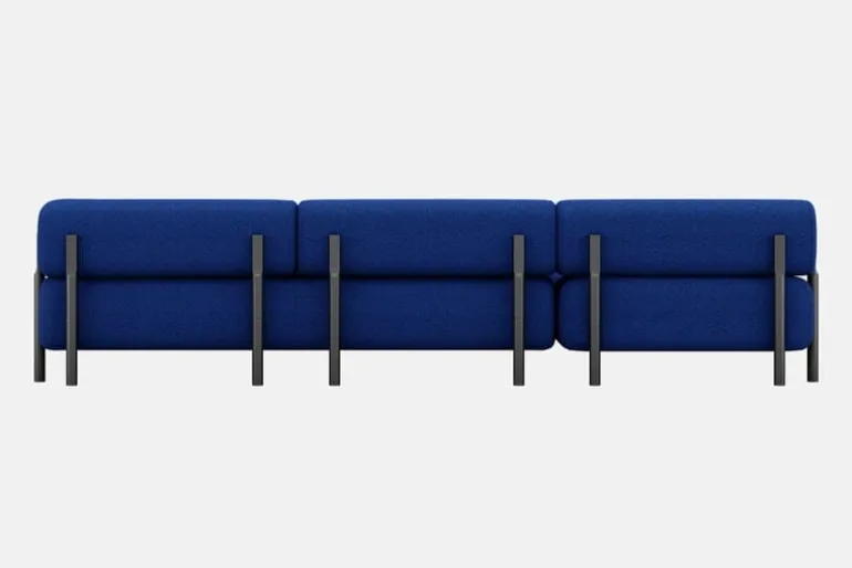 Hem Palo corner sofa, right, cobalt