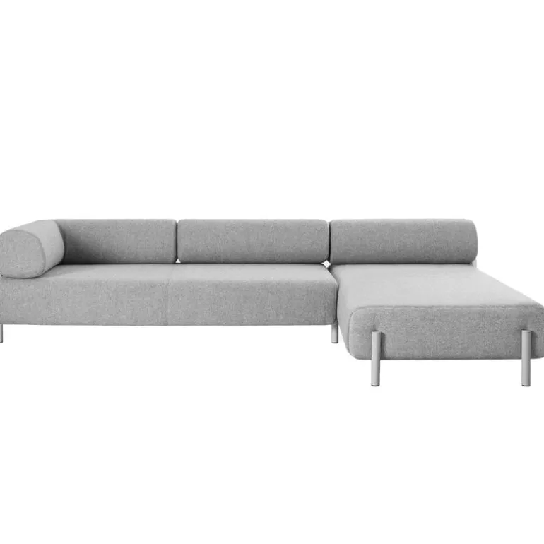 Hem Palo corner sofa, right, grey