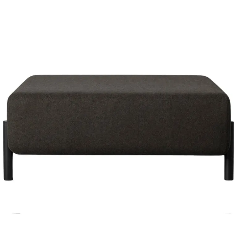 Hem Palo ottoman, brown black