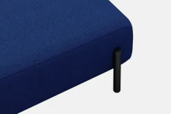 Hem Palo 2-seater chaise, right, cobalt