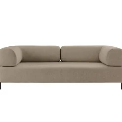 Hem Palo 2-seater sofa with armrests, beige