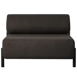 Hem Palo single seater sofa, brown black