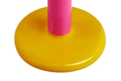 Hem Pesa candle holder, medium, green - magenta - honey yellow