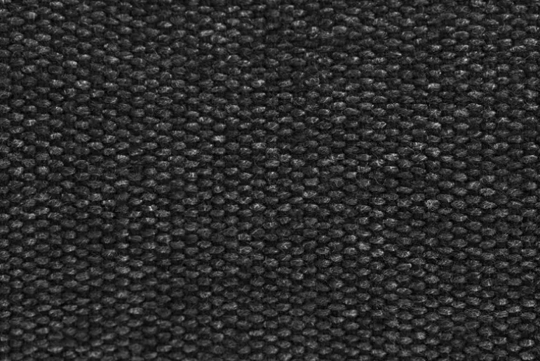 Hem Puffy lounge chair, anthracite - black grey steel