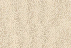 Hem Puffy lounge chair, eggshell boucle - black grey steel