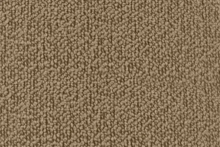 Hem Puffy lounge chair, sawdust boucle - black grey steel