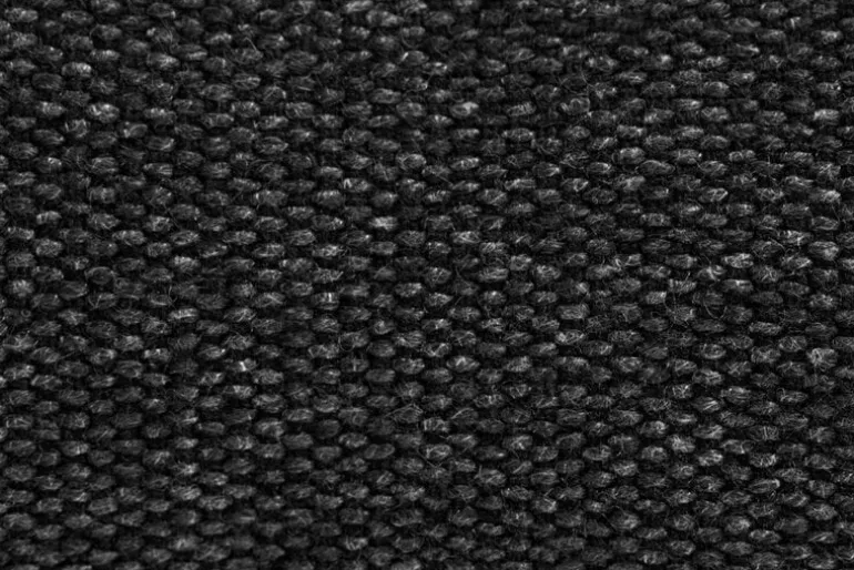 Hem Puffy ottoman, anthracite - stainless steel