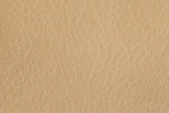 Hem Puffy ottoman, sand leather - cream steel