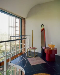 Hem Stump side table, 50 cm, wine red