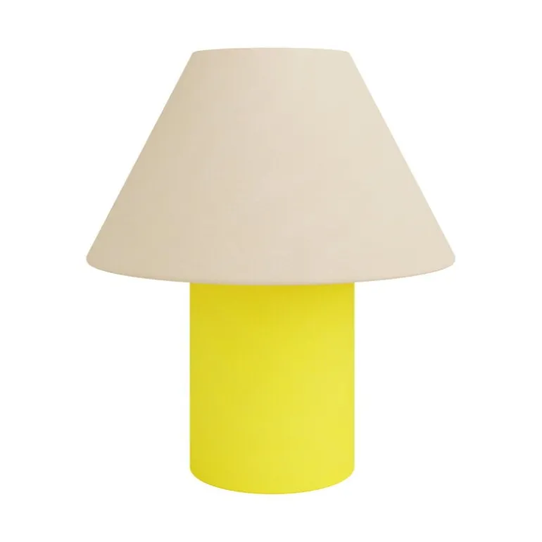 Hem Toto table lamp, medium, beige - wax yellow