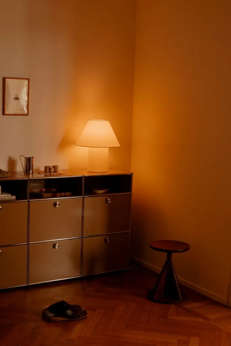 Hem Toto table lamp, small, beige