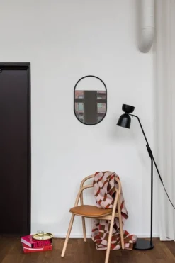 Hem Udon chair, natural beech - cognac leather