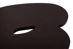 Hem Worm coffee table, round, brown - beech