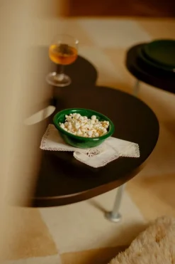 Hem Worm coffee table, small, brown - steel