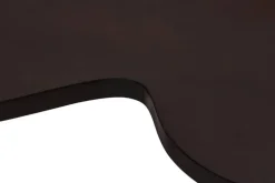 Hem Worm coffee table, small, brown - steel