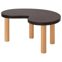 Hem Worm coffee table, small, brown - beech