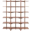 Hem Zig Zag high shelf, walnut