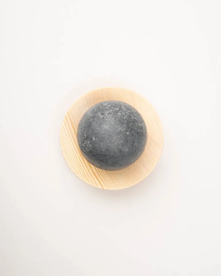 Hetkinen Salt soap set, round, crowberry - spruce