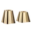 Iittala Aalto candleholder set, 2 pcs, brass