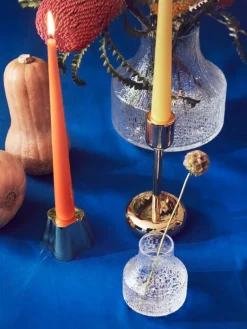 Iittala Aalto candleholder set, 2 pcs, brass