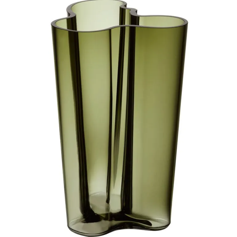 Iittala Aalto vase 251 mm, moss green