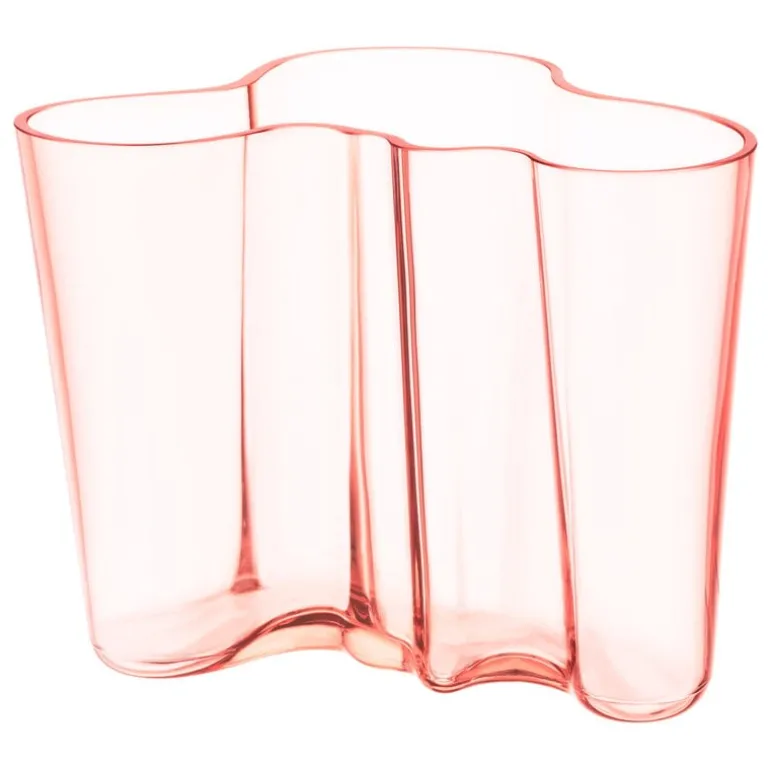 Iittala Aalto vase 160 mm, salmon red