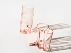 Iittala Aalto vase 160 mm, salmon red