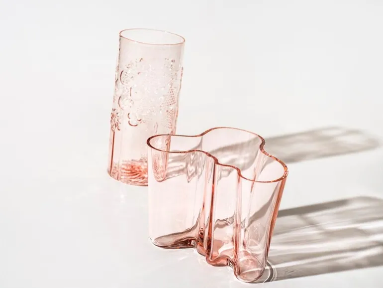 Iittala Aalto vase 160 mm, salmon red