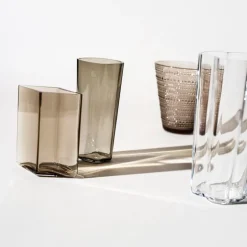 Iittala Aalto vase, 180 mm, smoky grey
