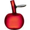 Iittala Apple Bottle, cranberry