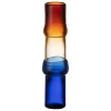 Iittala Bamboo vase,  90 x 450 mm, desert - clear - ultramarine blue