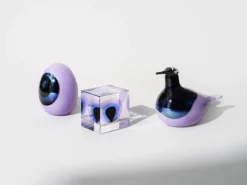 Iittala Birds by Toikka Annual egg 2025, Oriol light lilac