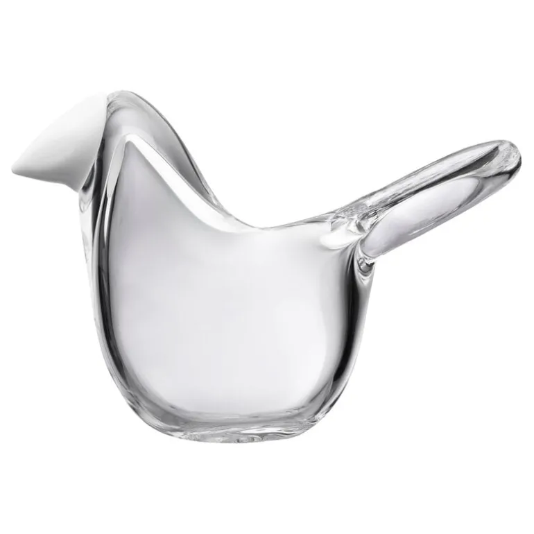 Iittala Birds by Toikka Flycatcher, clear - white