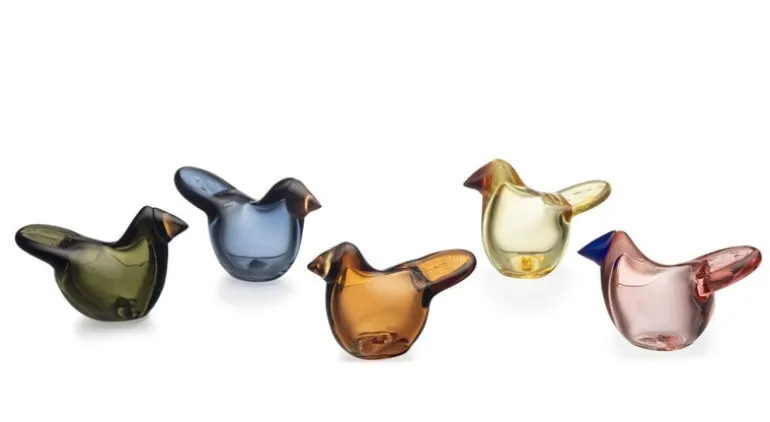 Iittala Birds by Toikka Flycatcher, lemon - copper
