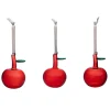 Iittala Glass apple, 3 pcs, red