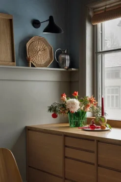 Iittala Glass apple, 3 pcs, red