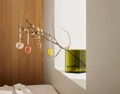 Iittala Glass apple, 3 pcs, clear