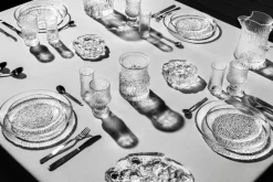 Iittala Ice platter art piece, 260 x 35 mm, clear