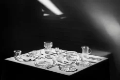 Iittala Ice platter art piece, 260 x 35 mm, clear