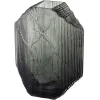 Iittala Kartta glass sculpture 240 x 320 mm, dark grey