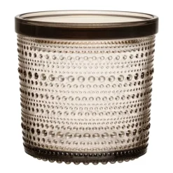 Iittala Kastehelmi jar 116 x 114 mm, linen