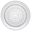 Iittala Kastehelmi plate 248 mm, clear
